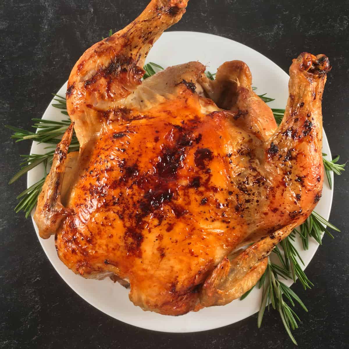 1-Hour Air Fryer Rotisserie Chicken (How To Air Fry A Whole Chicken!) -  Scrummy Lane