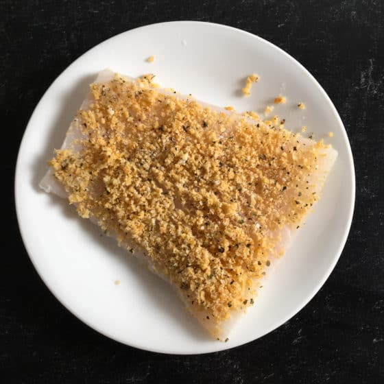 Air Fryer Halibut Recipe (Panko Breaded)