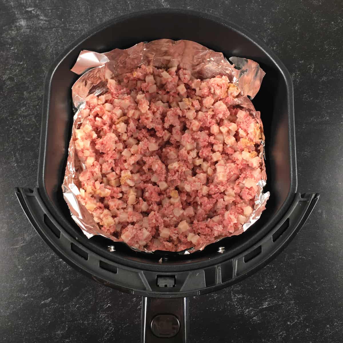 canned corned beef hash in air fryer