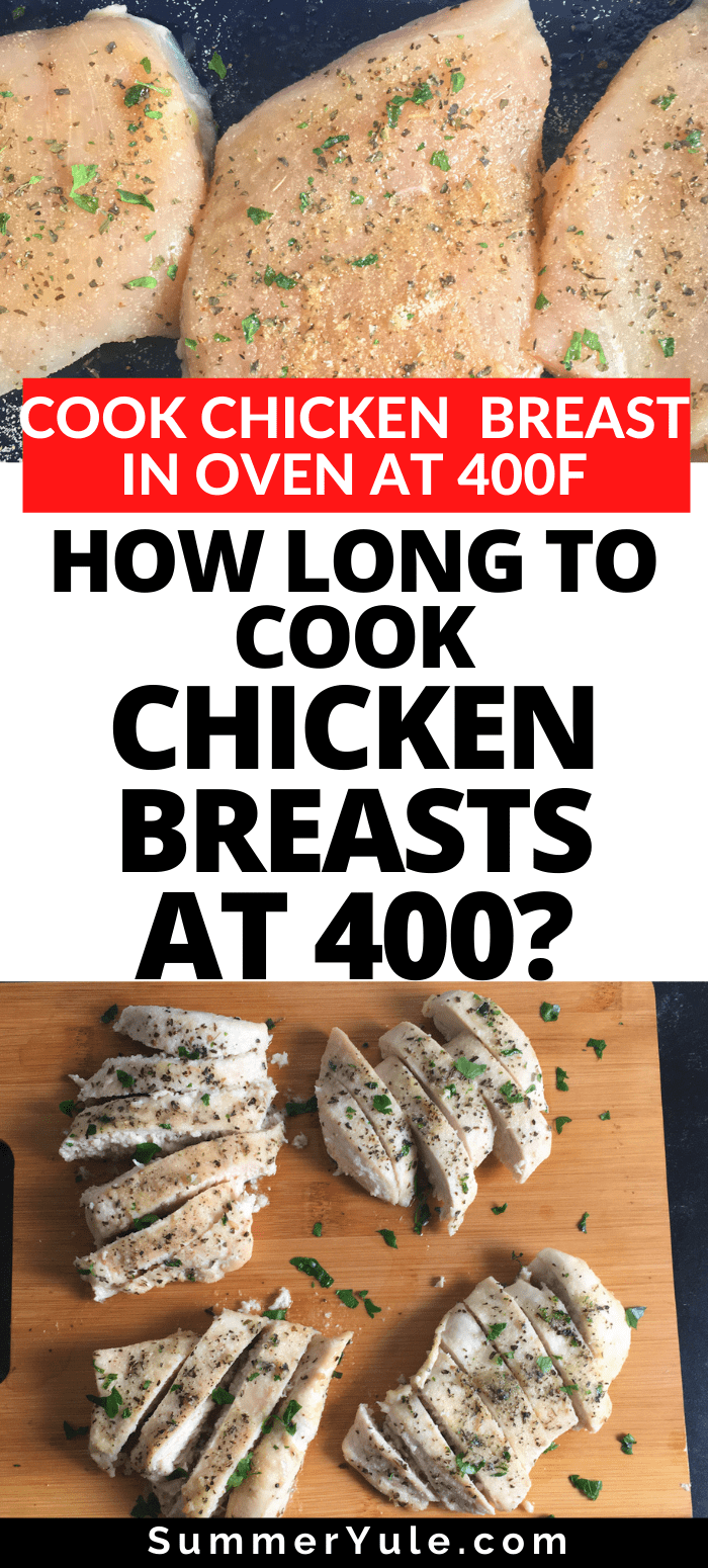 chicken breasts 400 how long