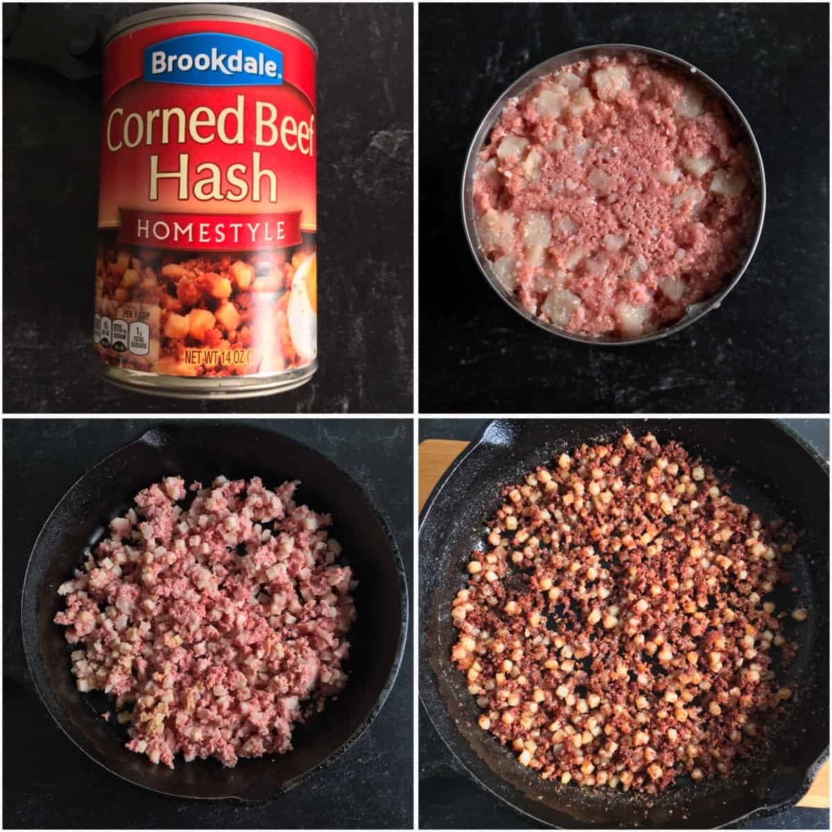 how to make canned corned beef hash