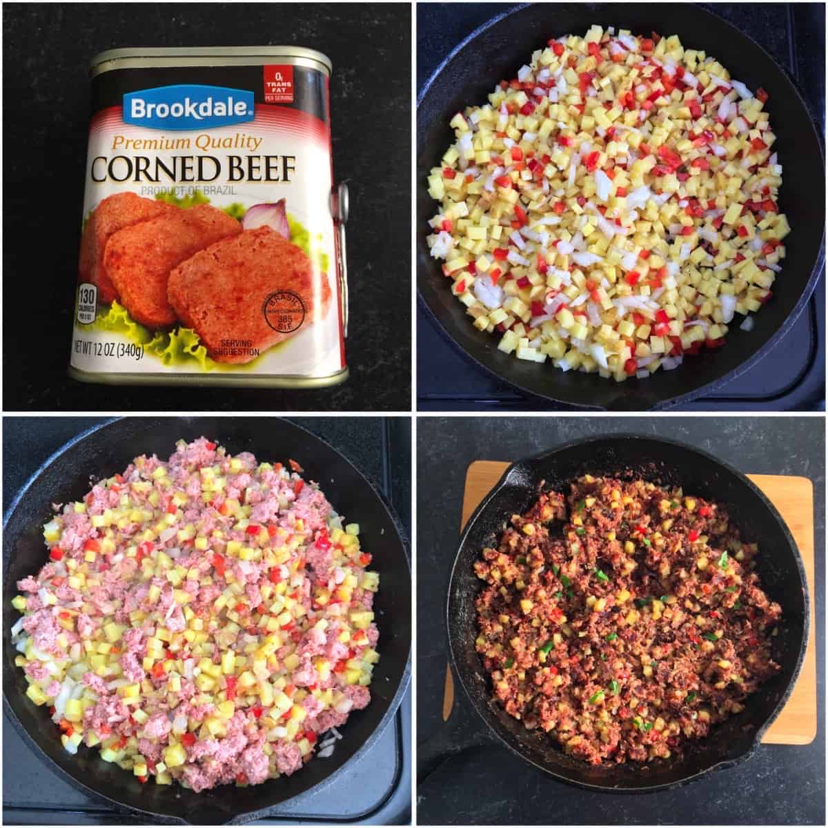 how to make corned beef hash with canned corned beef