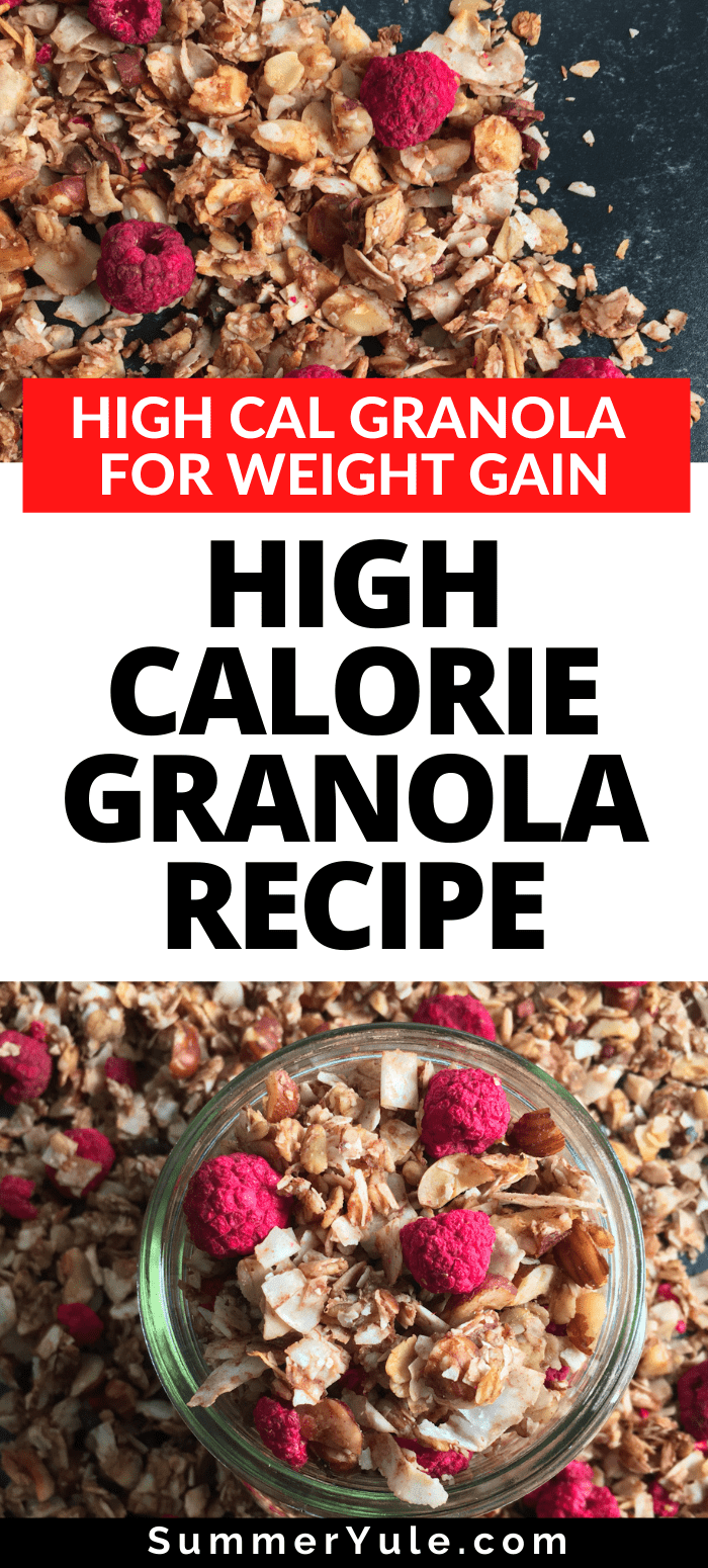 how to make high calorie granola