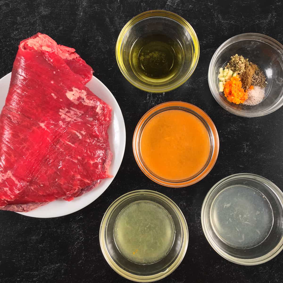 air fryer flank steak ingredients