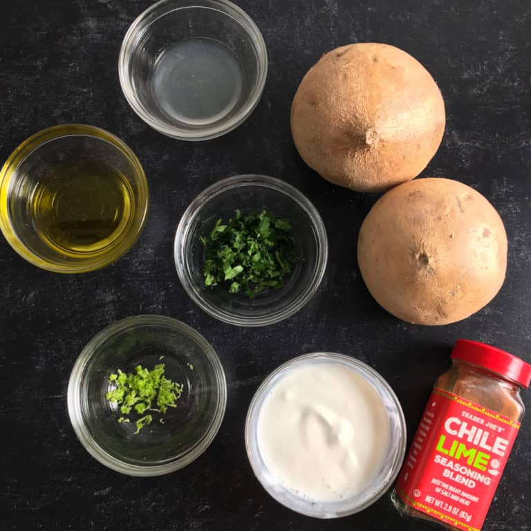 Air Fryer Jicama Fries with Dipping Sauce Recipe (Keto, Low Carb, Vegan)