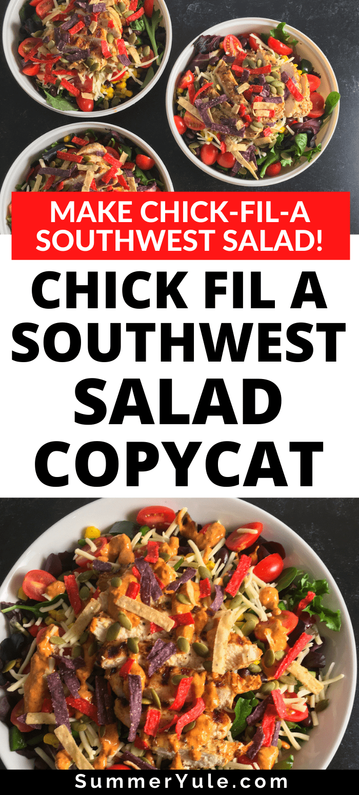 chick fil a southwest salad