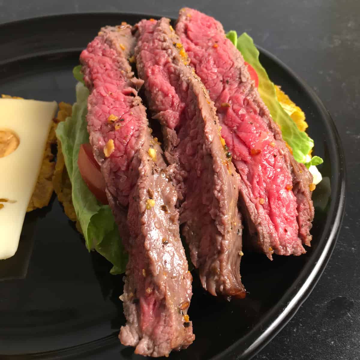 Air Fryer Flank Steak made with Simple Steak Dry Rub