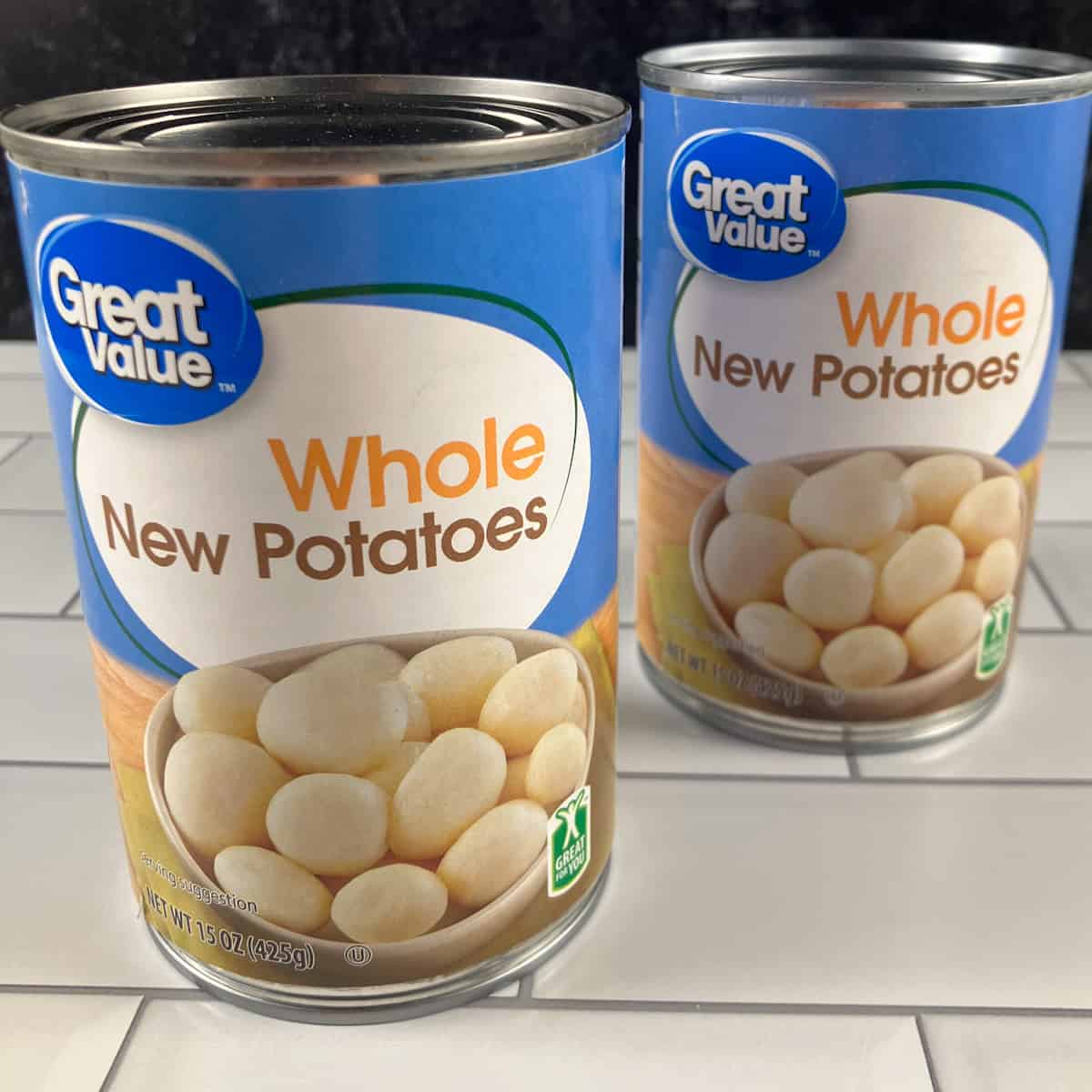 potatoes in can
