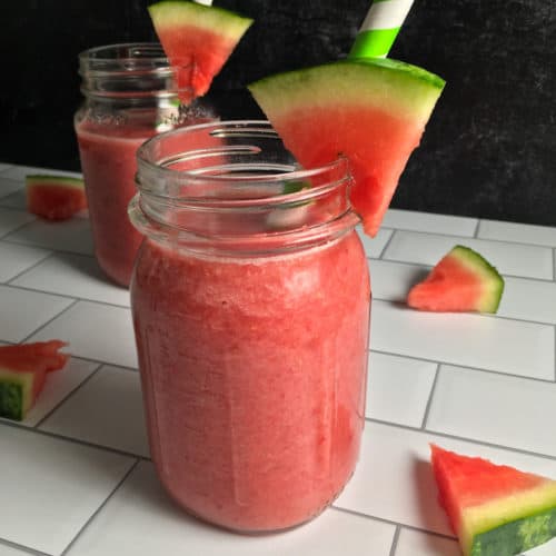 Watermelon and Banana Smoothie (Banana Watermelon Smoothie)