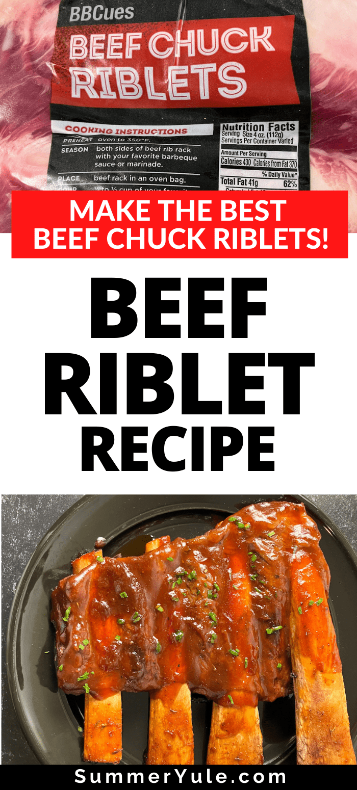 beef riblet recipe