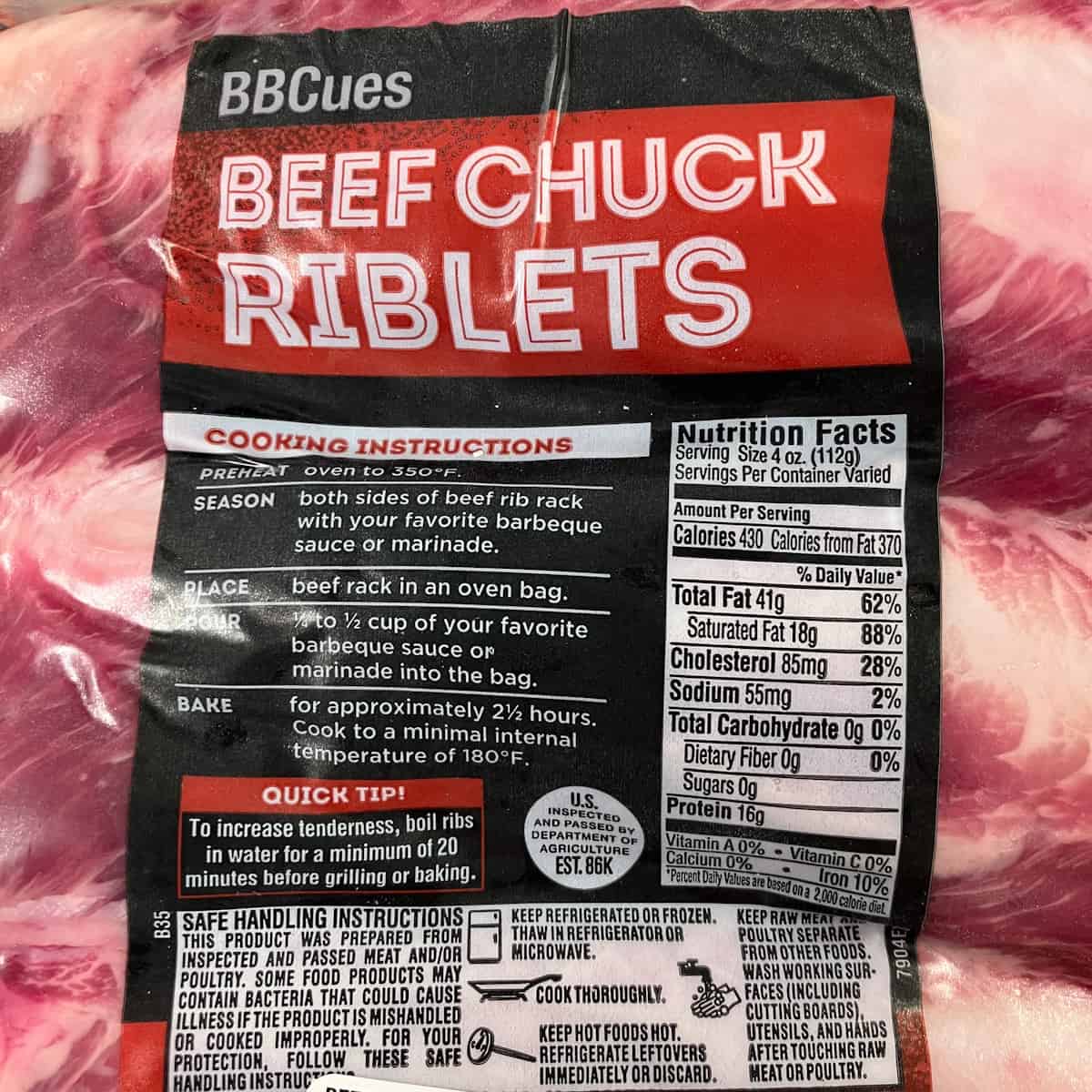 beef riblets