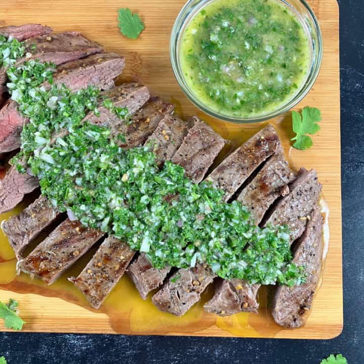 Cilantro Chimichurri No Parsley (Chimichurri without Parsley)