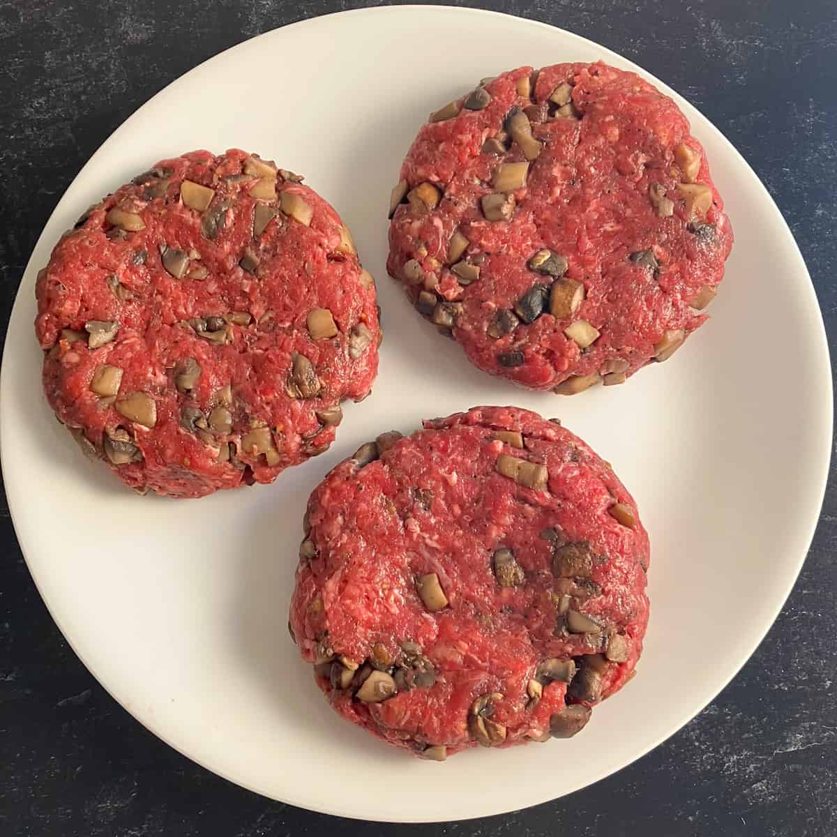 burgers with mushroons