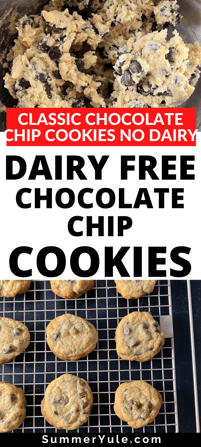 dairy free chocolate chip cookies