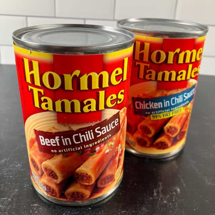 Canned Tamales Recipe (Hormel Tamales in a Can)