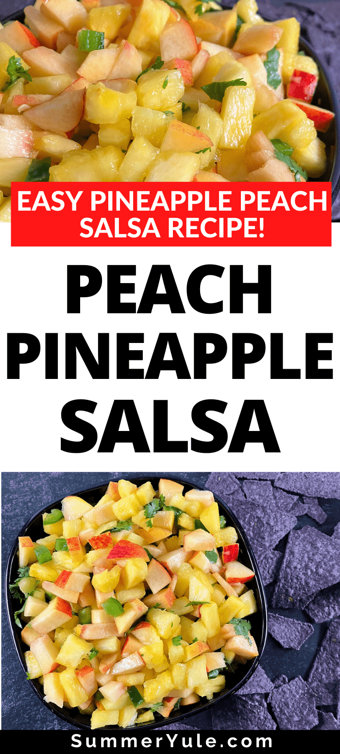 peach pineapple salsa