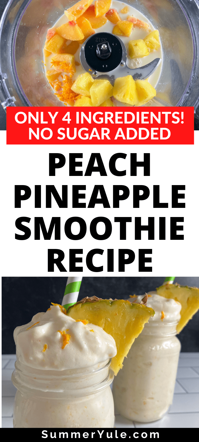 peach pineapple smoothie