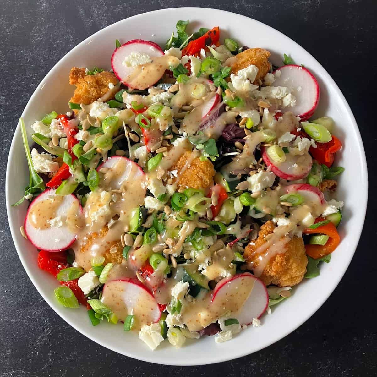 popcorn chicken salad recipe