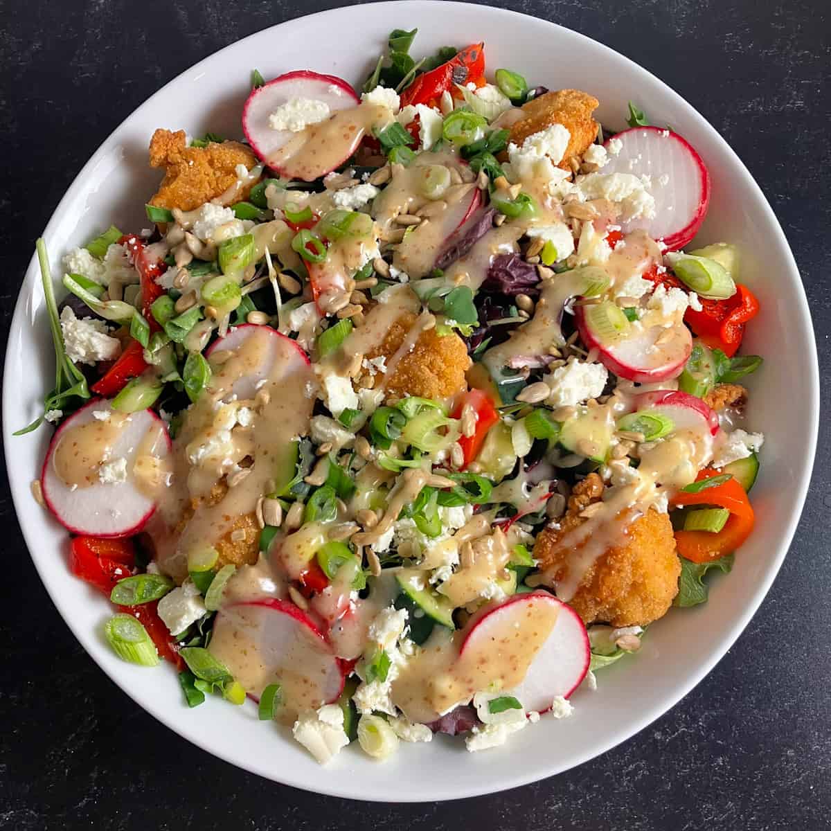 popcorn chicken salad