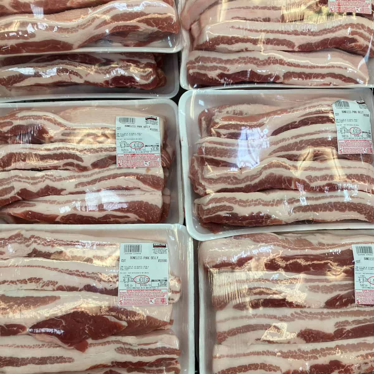 pork belly strips costco