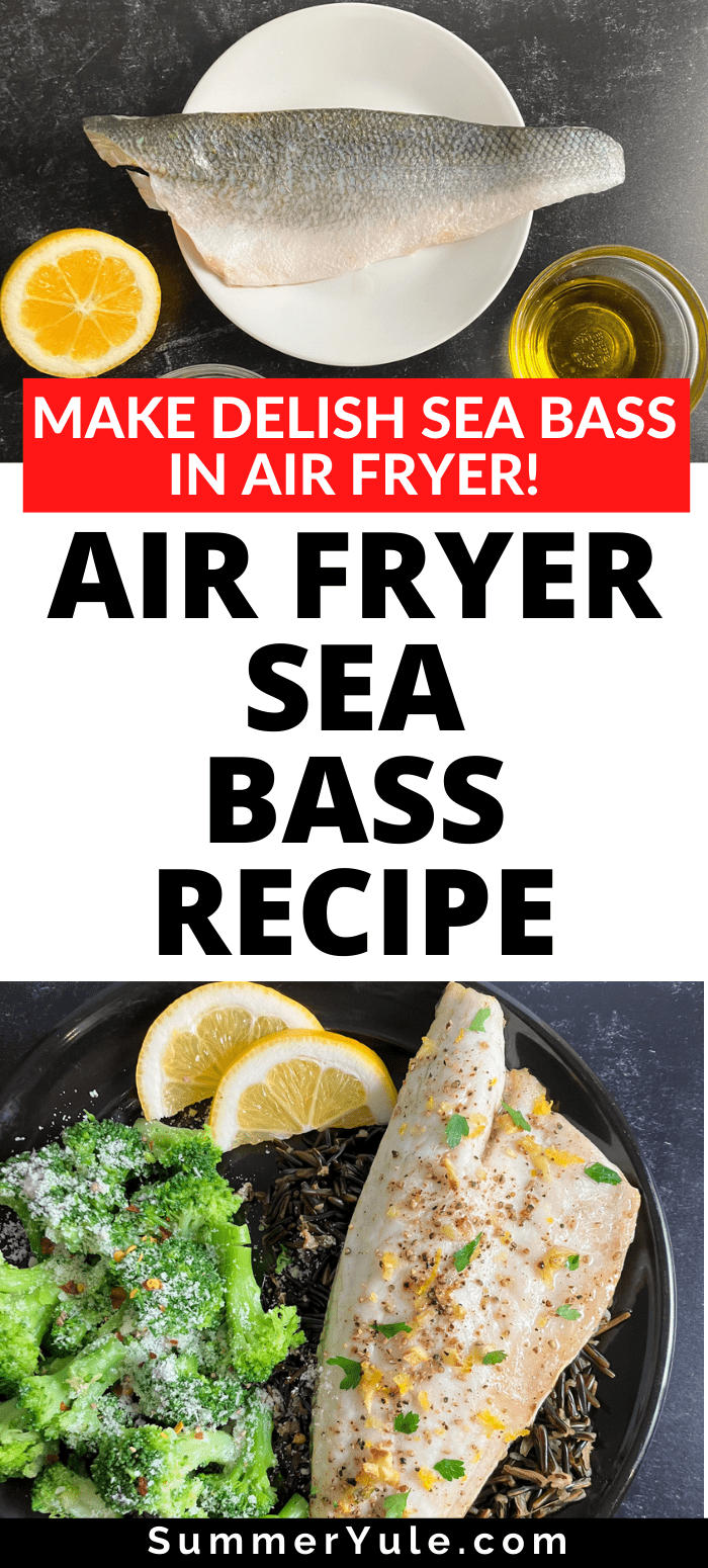 air fryer sea bass