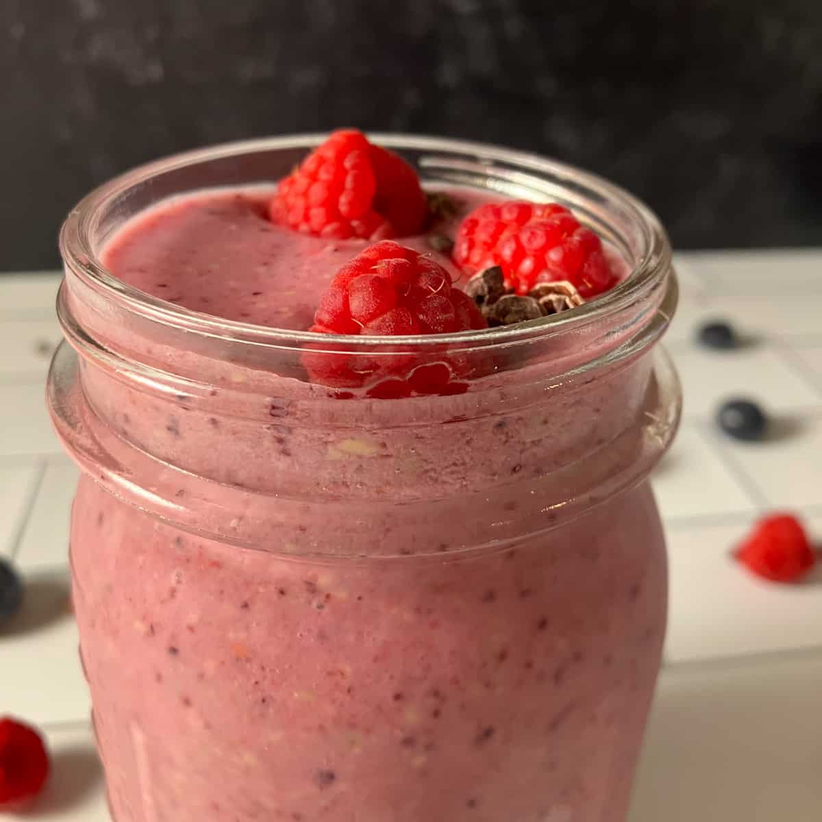 berry smoothie low carb