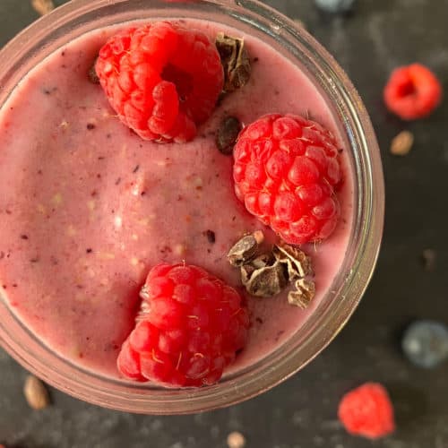 Keto Berry Smoothie (Vegan Keto Smoothie Recipe)