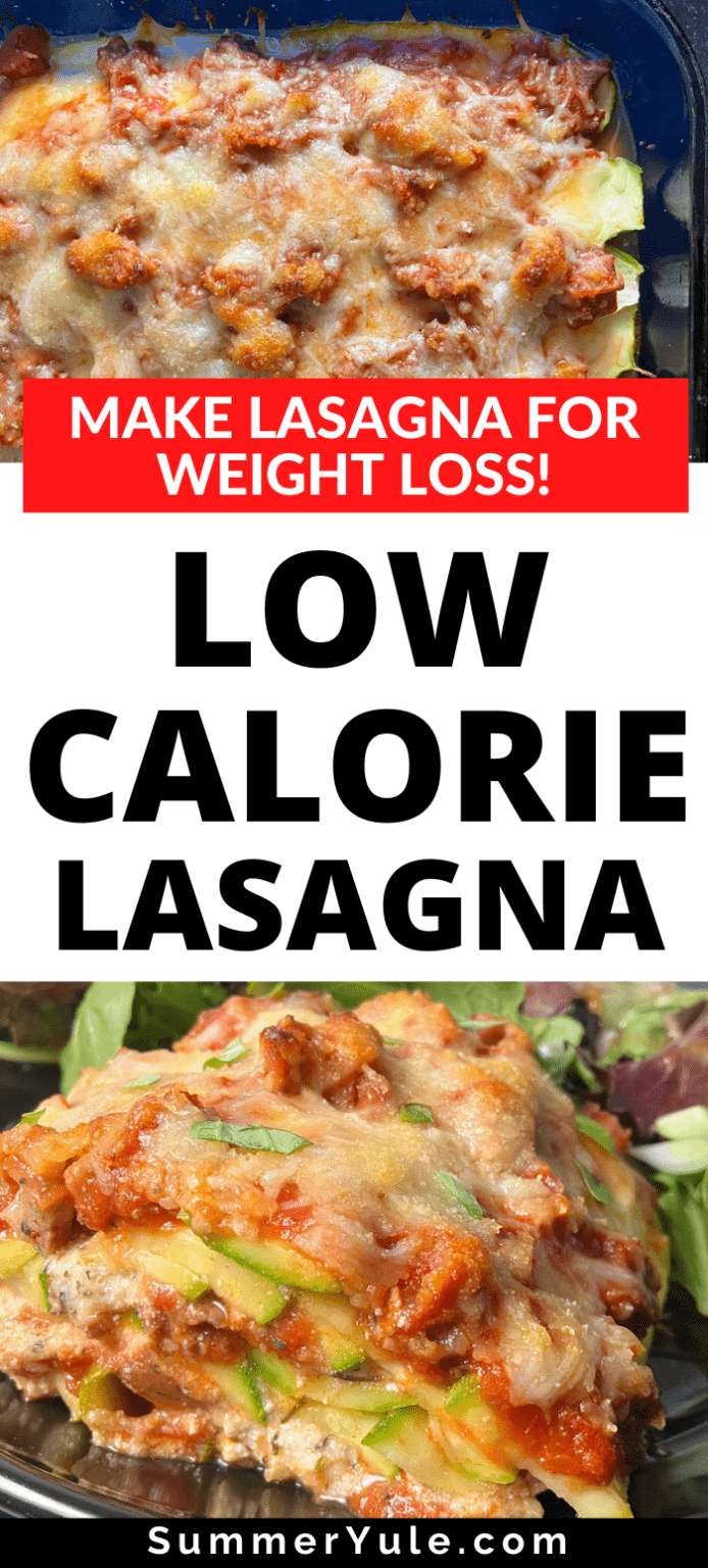 Low Calorie Lasagna Recipe for Weight Loss (Keto, Low Carb)