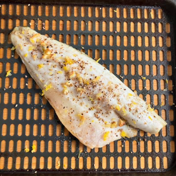 Air Fryer Sea Bass Recipe (How Long to Air Fry Branzino)