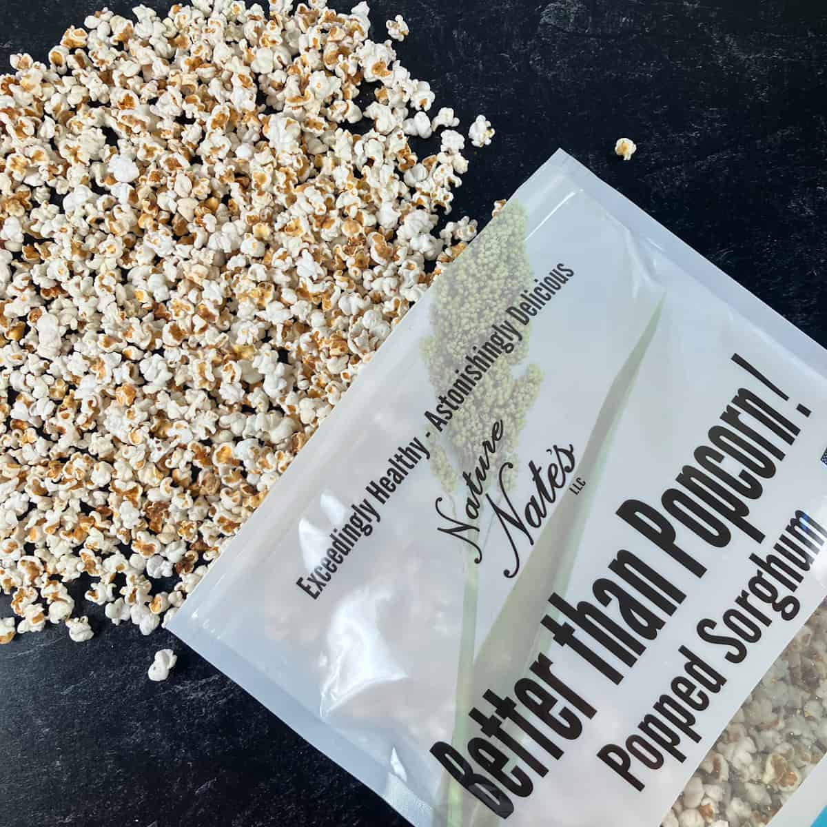 sorghum popcorn substitute