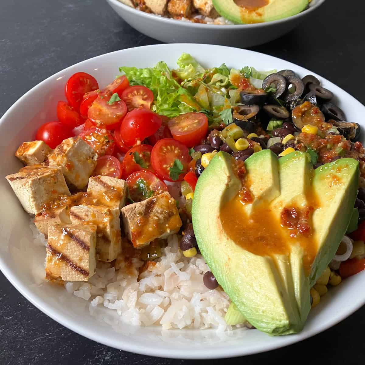 vegan protein bowl