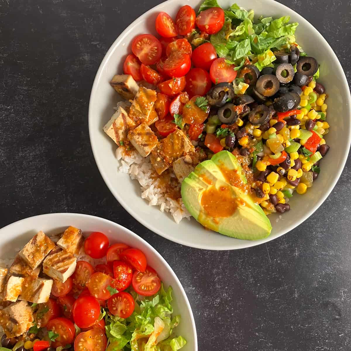 vegan protein bowls