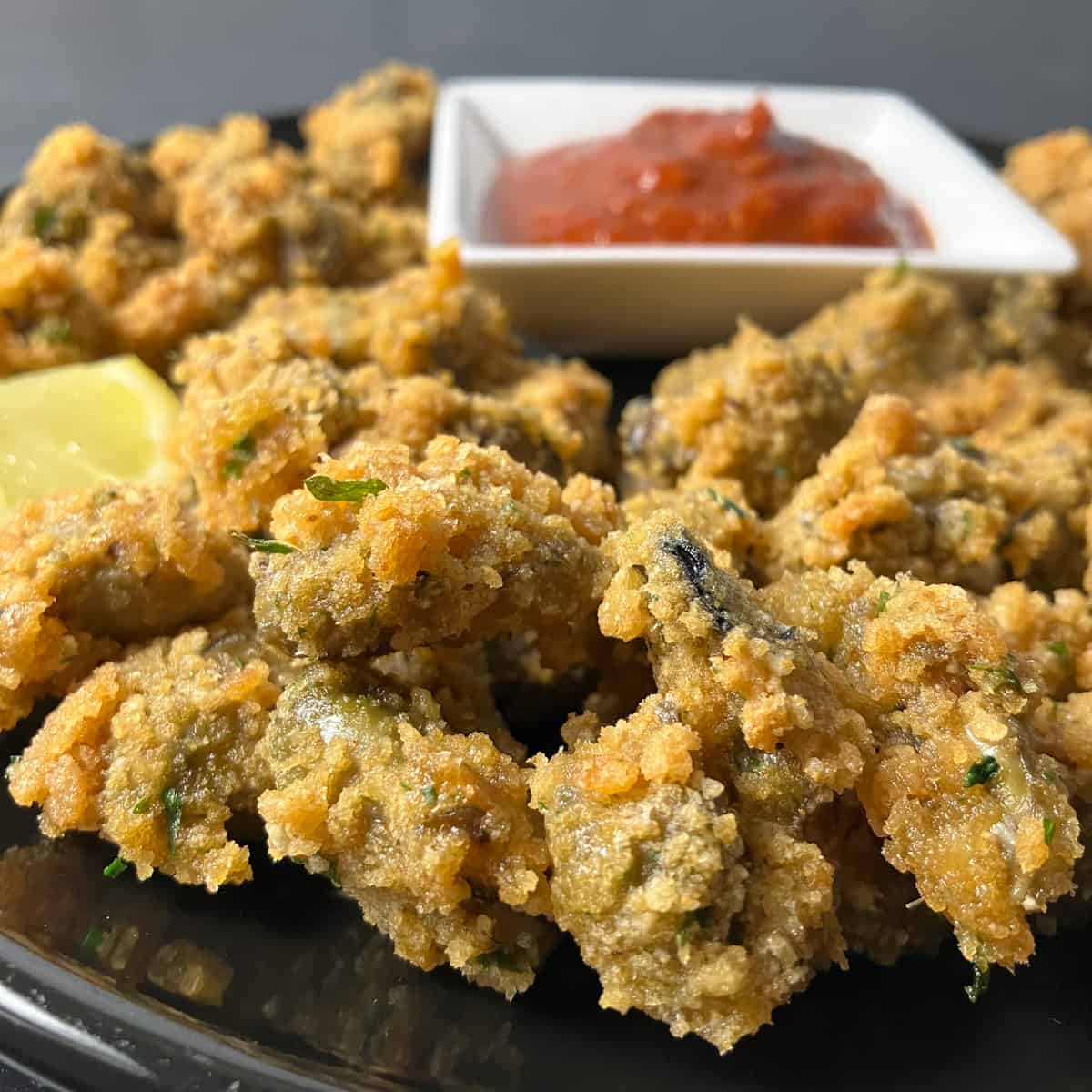 air fried oysters