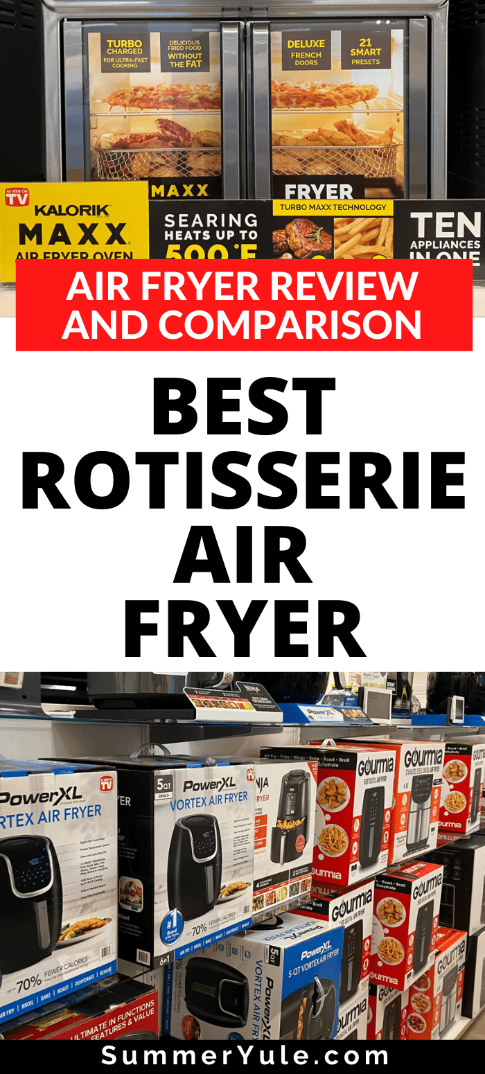 best air fryer with rotisserie