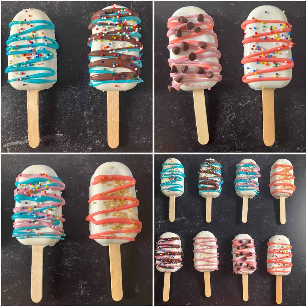 How to make Sugar Candy Lollies for Cake Toppers Tutorial - CakesDecor