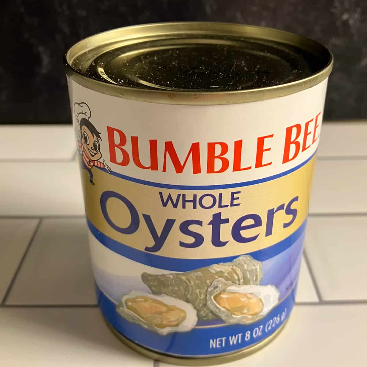 canned oysters
