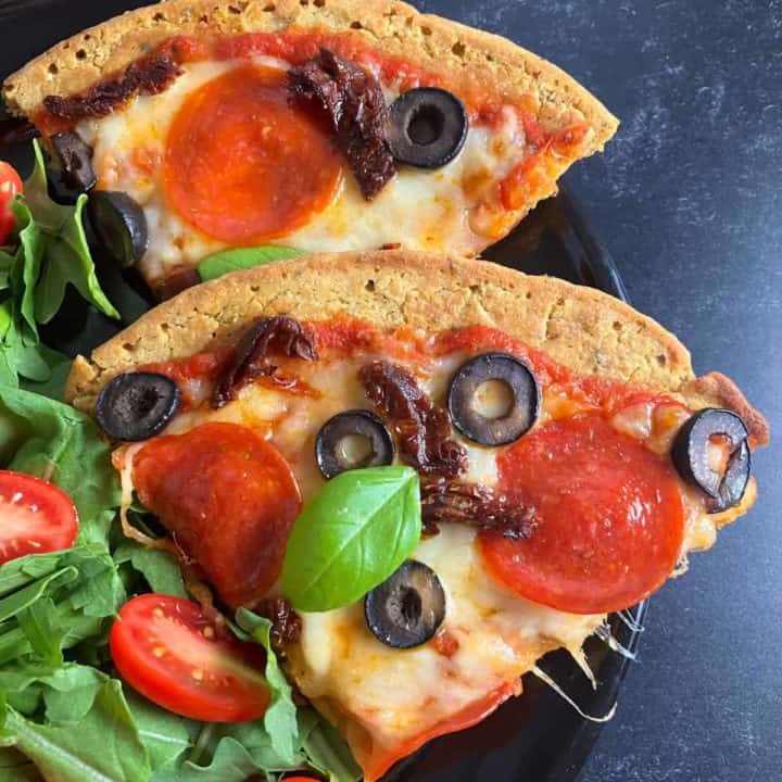 Chickpea Pizza Crust Recipe (Chickpea Flour Pizza Dough Base)