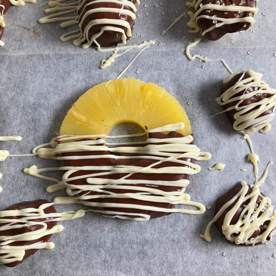 Chocolate Covered Pineapple Recipes (Pineapple Rings, more!)