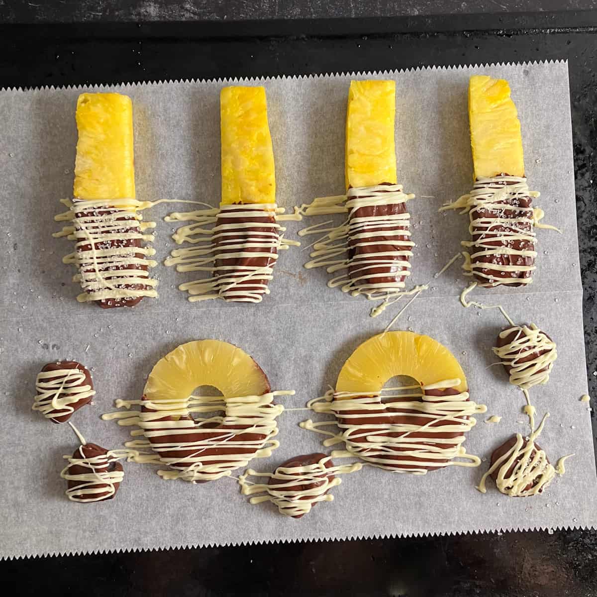 chocolate covered pineapple recipe