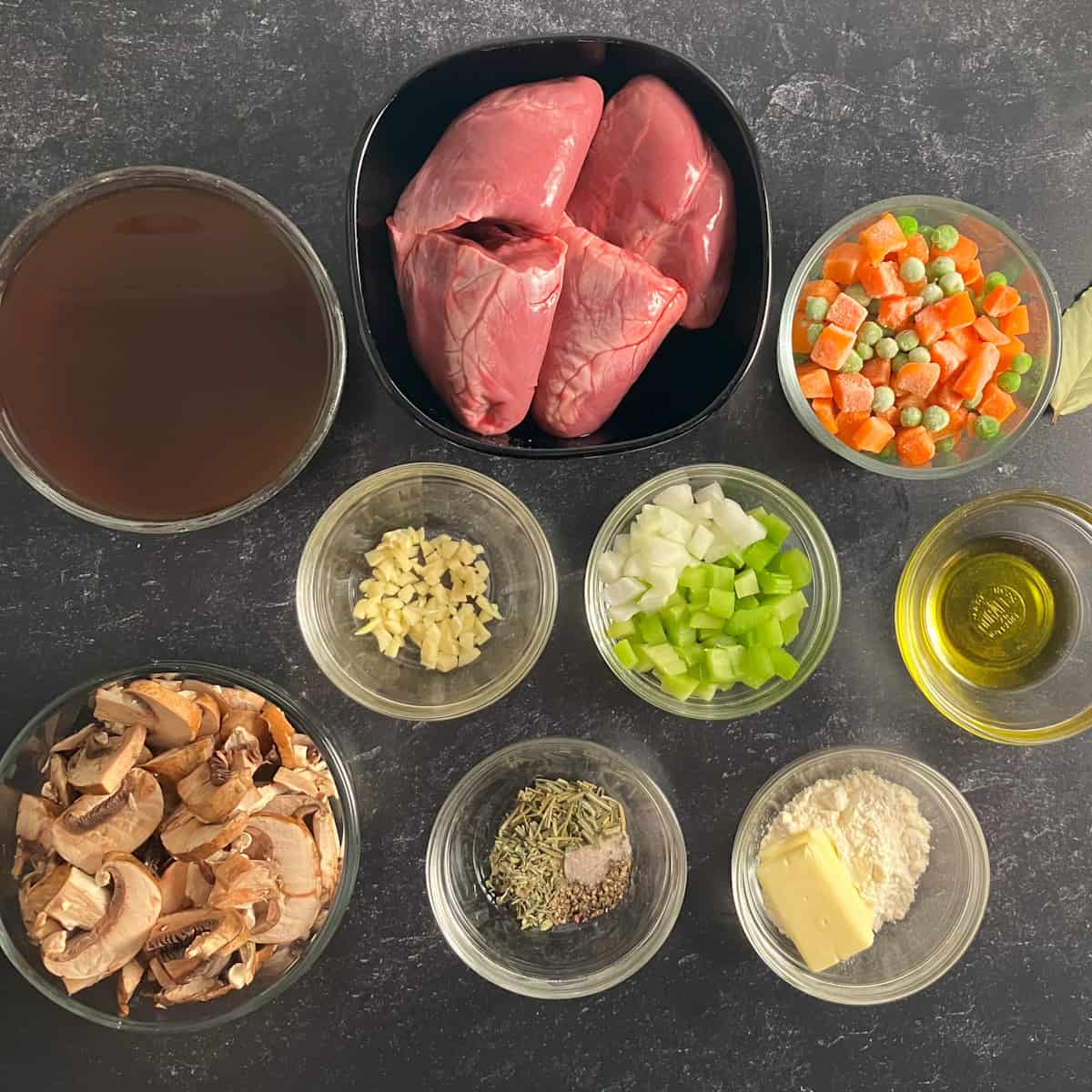 lamb heart stew ingredients