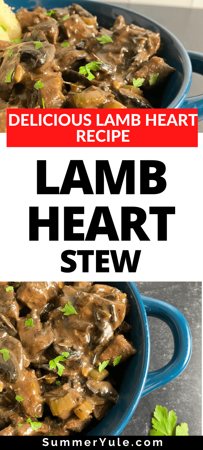 lamb heart stew