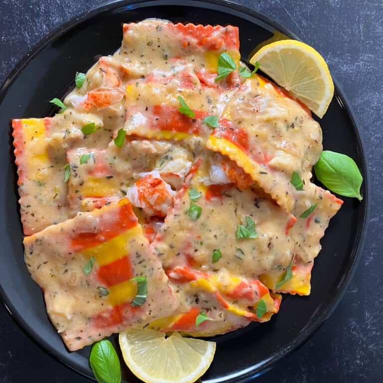 lobster ravioli sauce