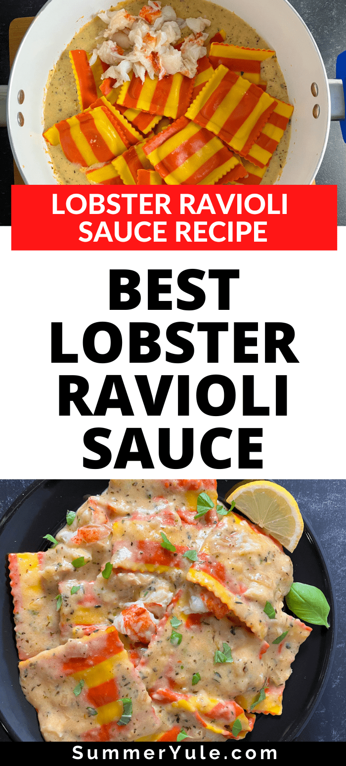 lobster ravioli sauce