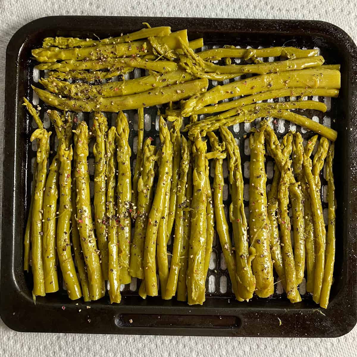 canned asparagus in air fryer