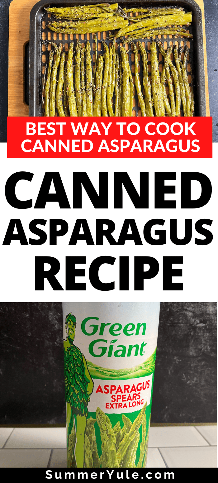 canned asparagus recipe