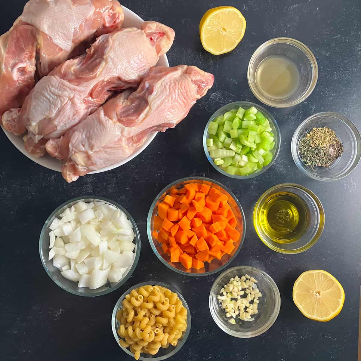 chicken back recipe ingredients