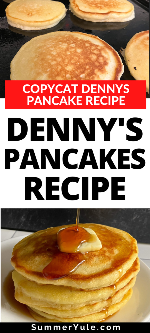 Denny's Pancake Recipe (Copycat Denny’s Pancakes)