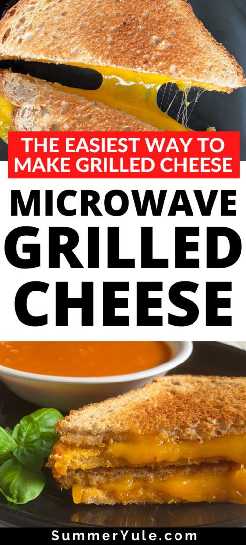 Grilled Cheese In Microwave (Microwave Grilled Cheese Recipe)