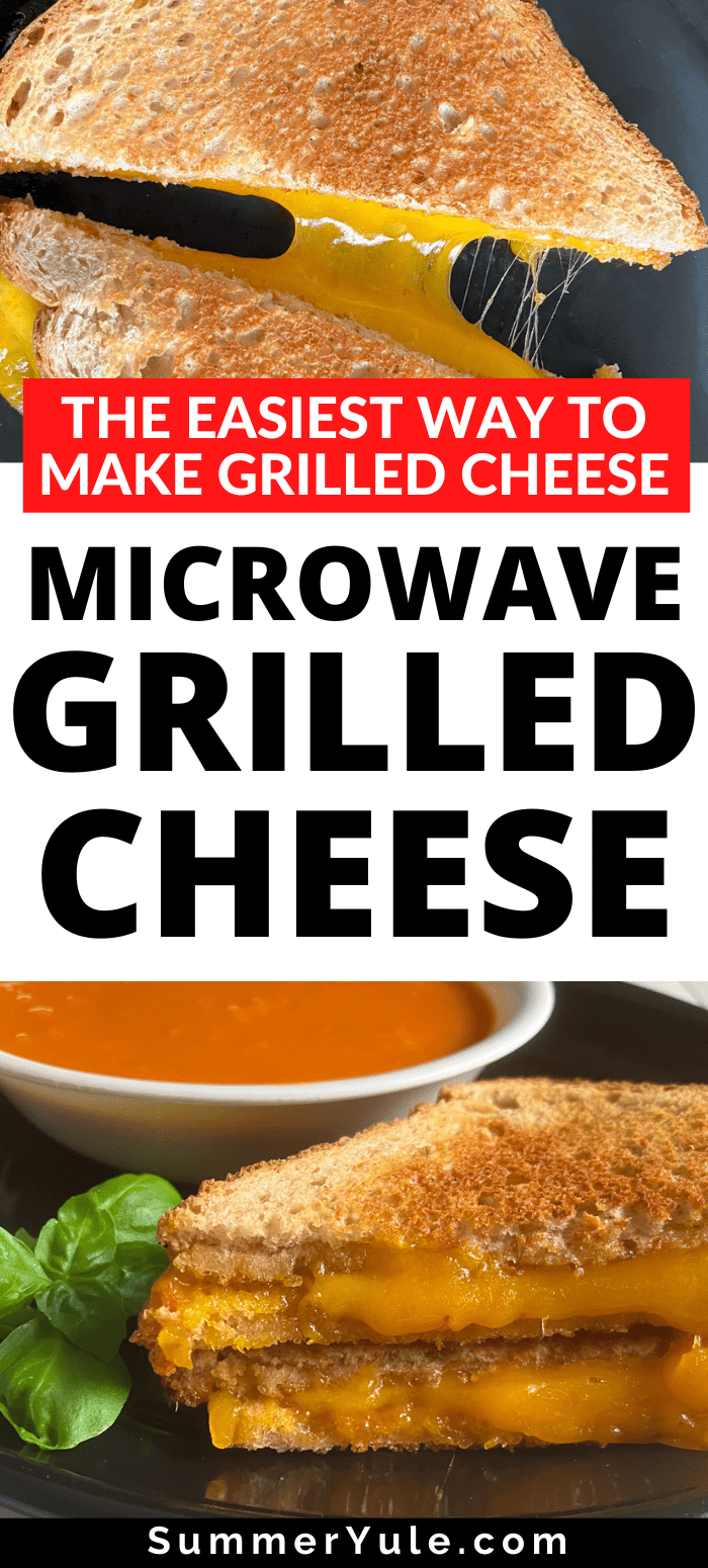 microwave grilled cheese