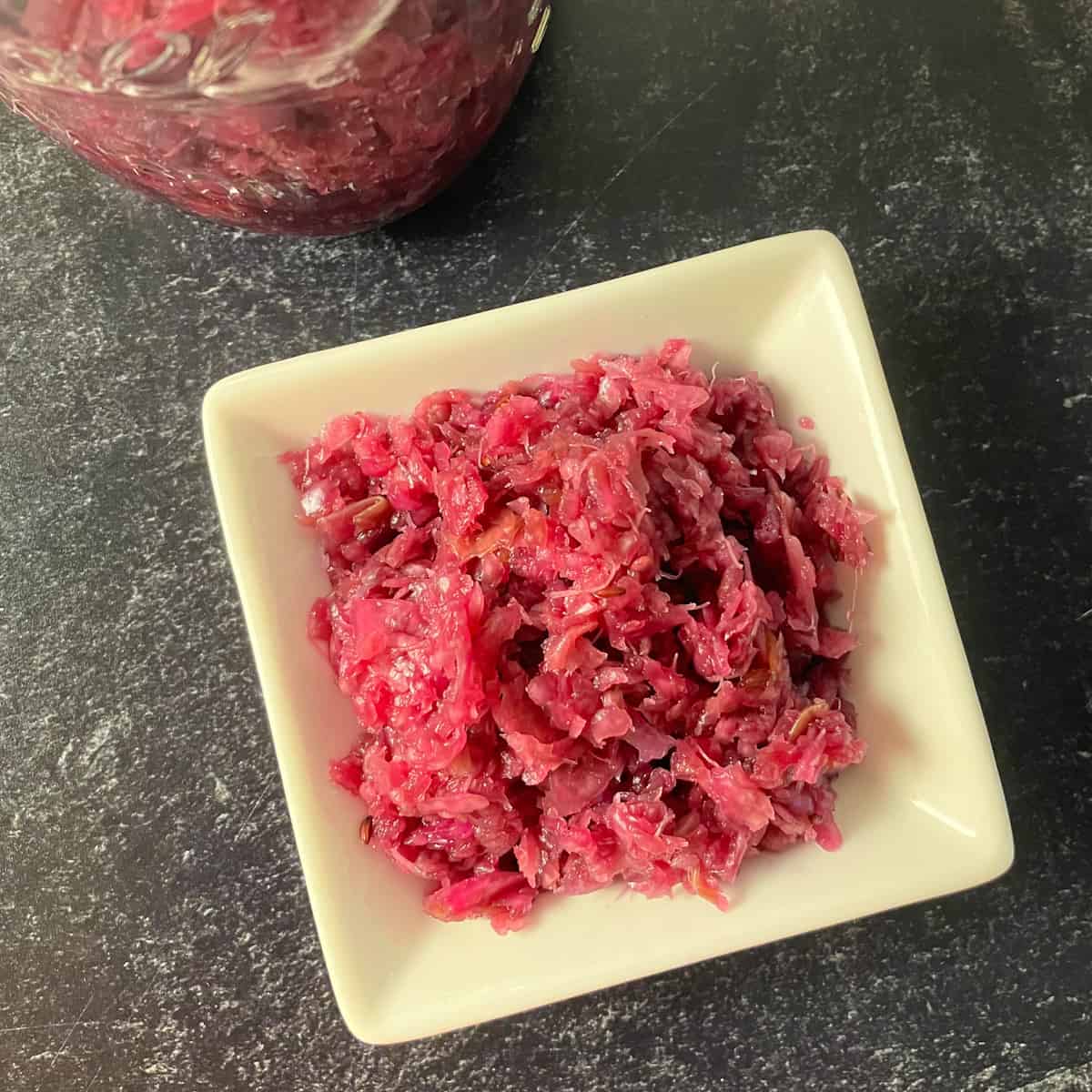 red cabbage sauerkraut recipe